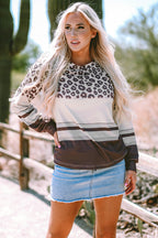 Leopard Block Long Sleeve