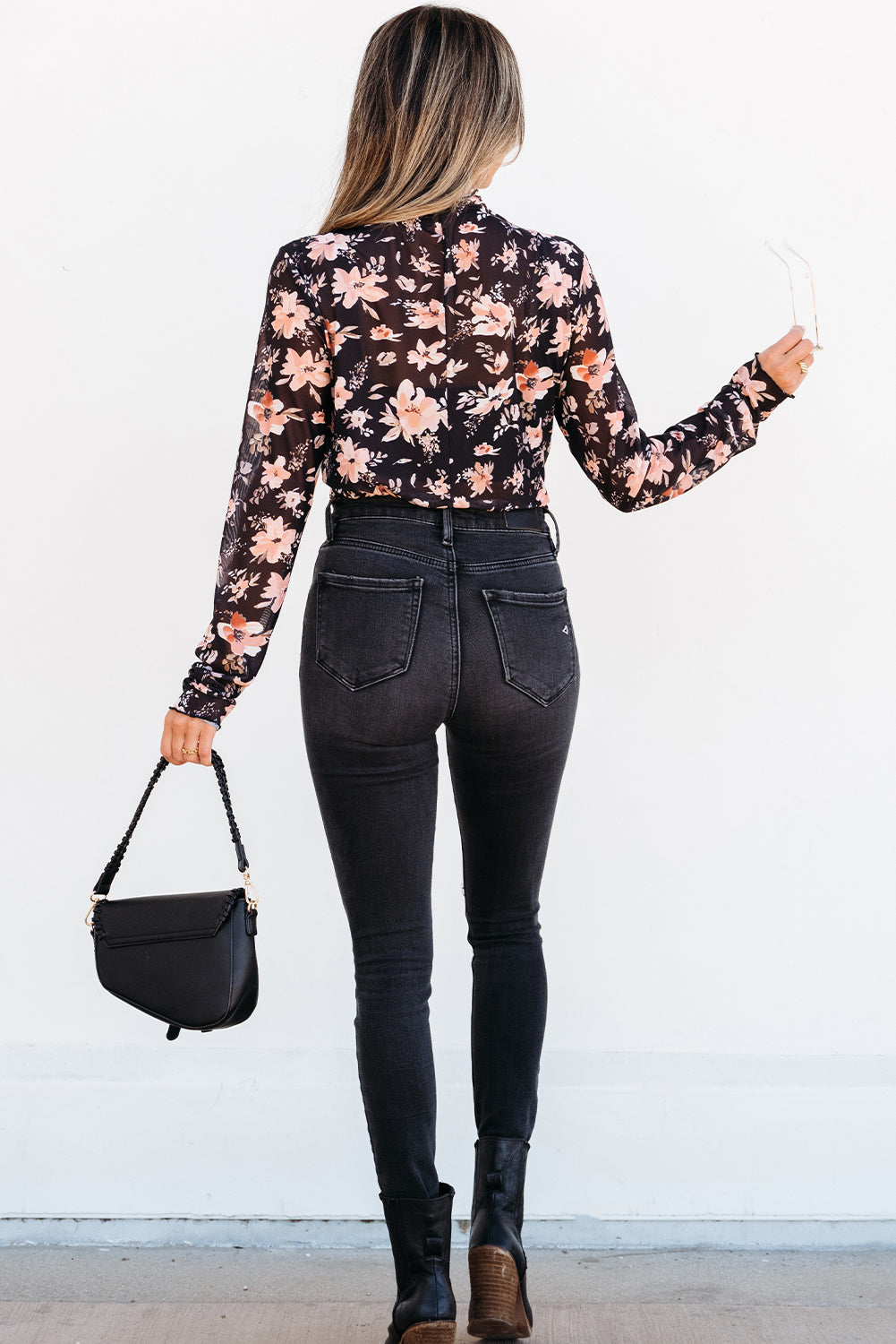 Floral Long Sleeve Blouse