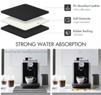 2 Pack Of Strabella Dish Drying Mat - Super Absorbent, Quick Dry, Non-Slip in Black