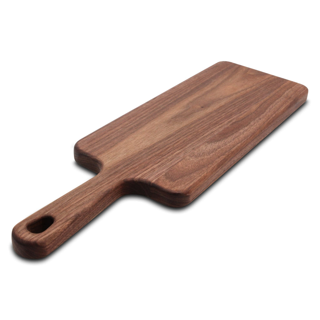 Walnut Paddle Cutting Board With Handle, Walnut Cutting Board With Handle, Charcuterie Board With Handle, 100% Handmade in the USA