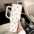 Brown Dog Slidemate | Slider Tumbler with Handle 40oz