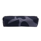 Simple Camouflage Cool Pencil Case Soft Black Pencil Holder For Boys Stylish Pouch For Office And Schools