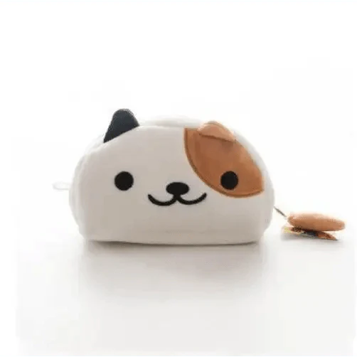 Simple Cartoon Pencil Pouch Design Soft Large Capacity Student Pencil Box Cute Pen Organizer