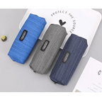 Simple Small Square Waterproof Pencil Case Stationery Case For Students Unique Pencil School Case